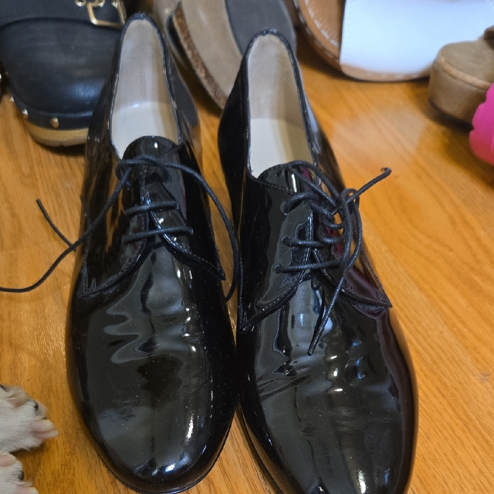 Classic Black Patent Leather Loafers